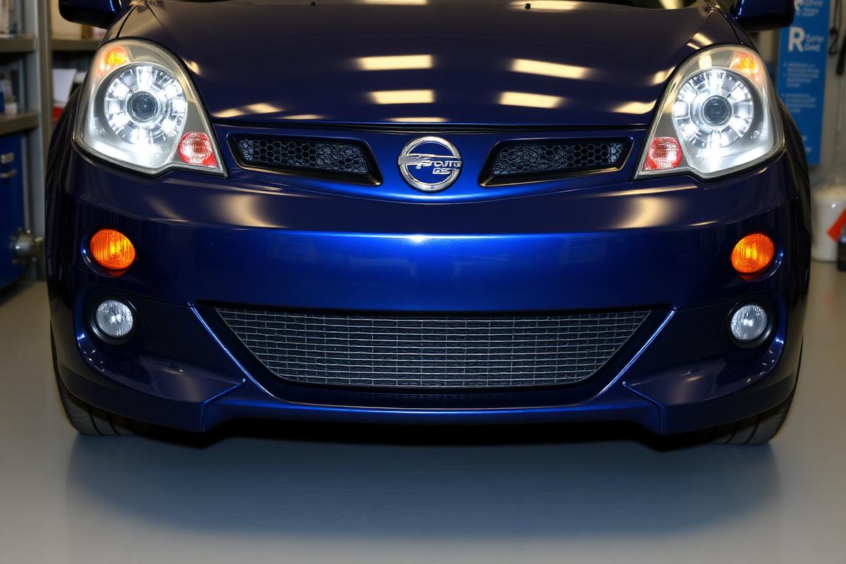 Collision repair comparison — after