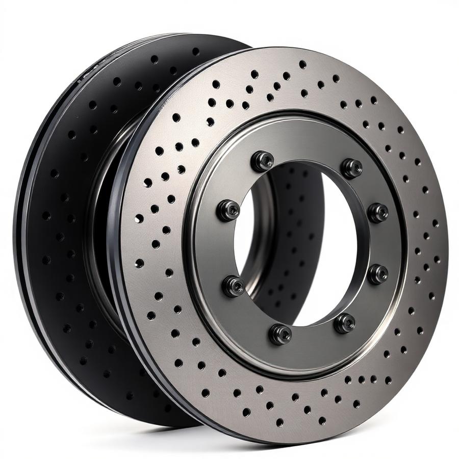 Drilled & Slotted Rotor Kit